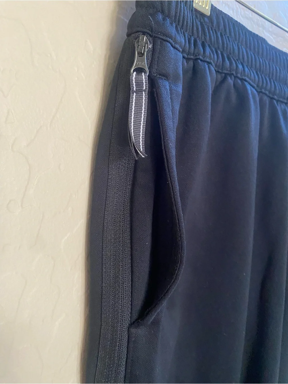 Nike Black Jogger Pants with White Swoosh - Kids size boys